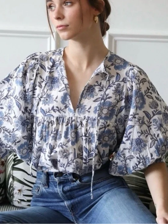 Mille Resort & Travel ‘Thalia Blouse’ - Picture 2 of 6